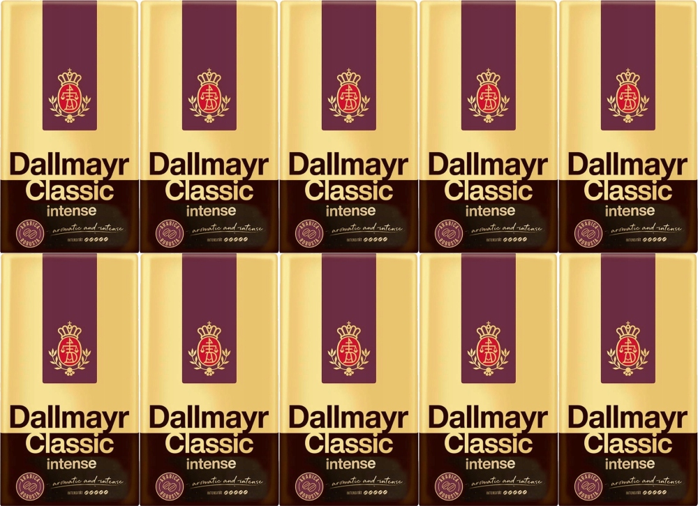 Kawa mielona Dallmayr Classic Intense 500g x10