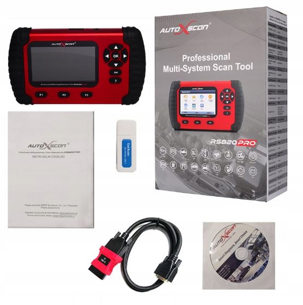 Skaner OBD2 AUTOXSCAN RS820 DLA TOYOTA LEXUS