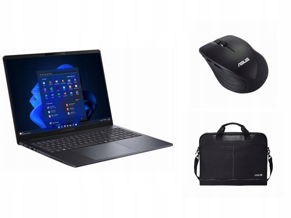 Laptop Asus Windows 11 Pro Intel Core Ultra 5 Torba Asus Myszka Asus!