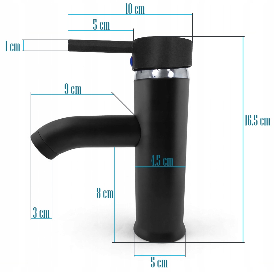 BATERIA UMYWALKOWA ŁAZIENKOWA NABLATOWA KRAN DO UMYWALKI ZLEWOZMYWAKA Linia LOFT