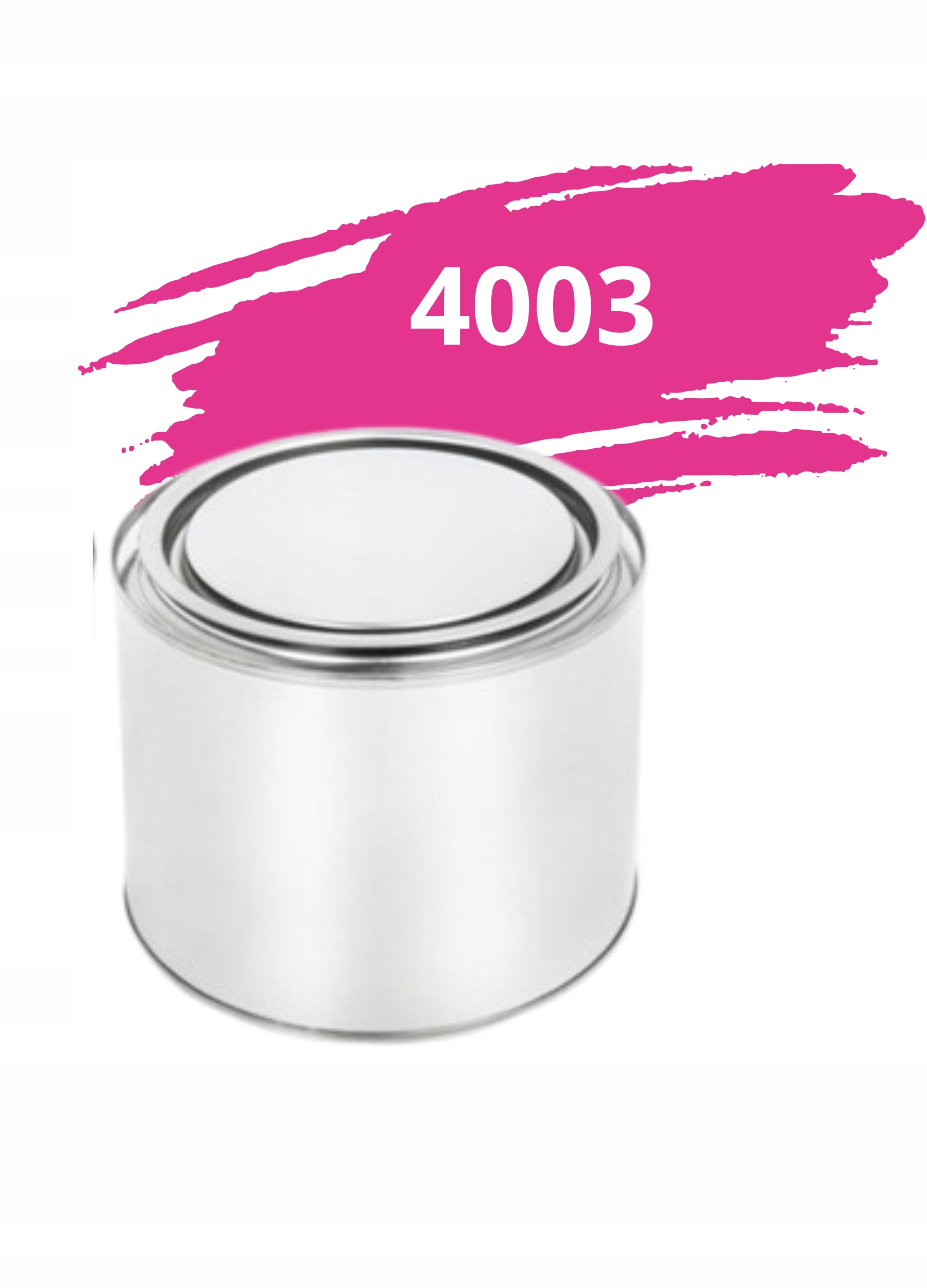 Ral 4003 Lakier Bazowy Baza 2:1 Różowy Wrzosowy Farba Do Metalu Stali 0,5L