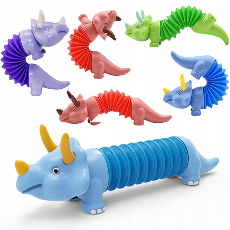 

Rurka Pop Tube Sensoryczne tuby rurki Dinozaur