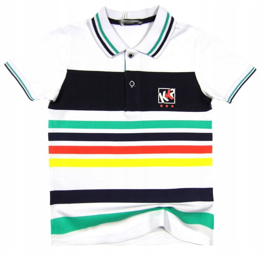 

chłopięca Koszulka polo 1822 Meeting 4A biała