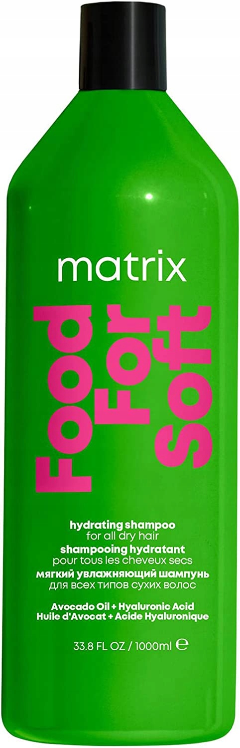 Matrix Food For Soft szampon nawilżający i regenerujący suche włosy 1000ml