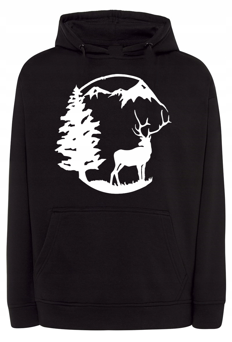 Pánská mikina s potiskem Jelen Hory r.XXL