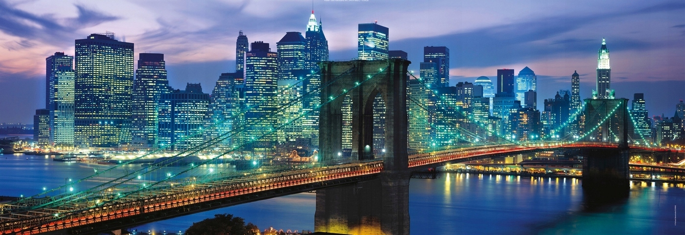 

Puzzle 1000 el. New York Brooklyn Bridge Nowy Jork