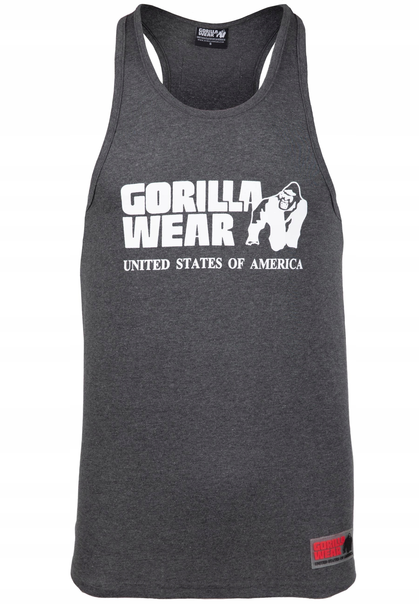 Tank top treningowy na siłownie sportowy męski Classic Gorilla Wear XL