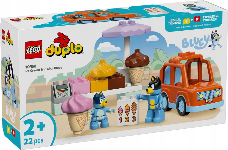 Lego 10458 Výprava za zmrzlinou z Bluey