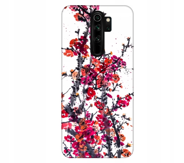 

Etui pokrowiec do Xiaomi Redmi Note 8 Pro Kwiaty a