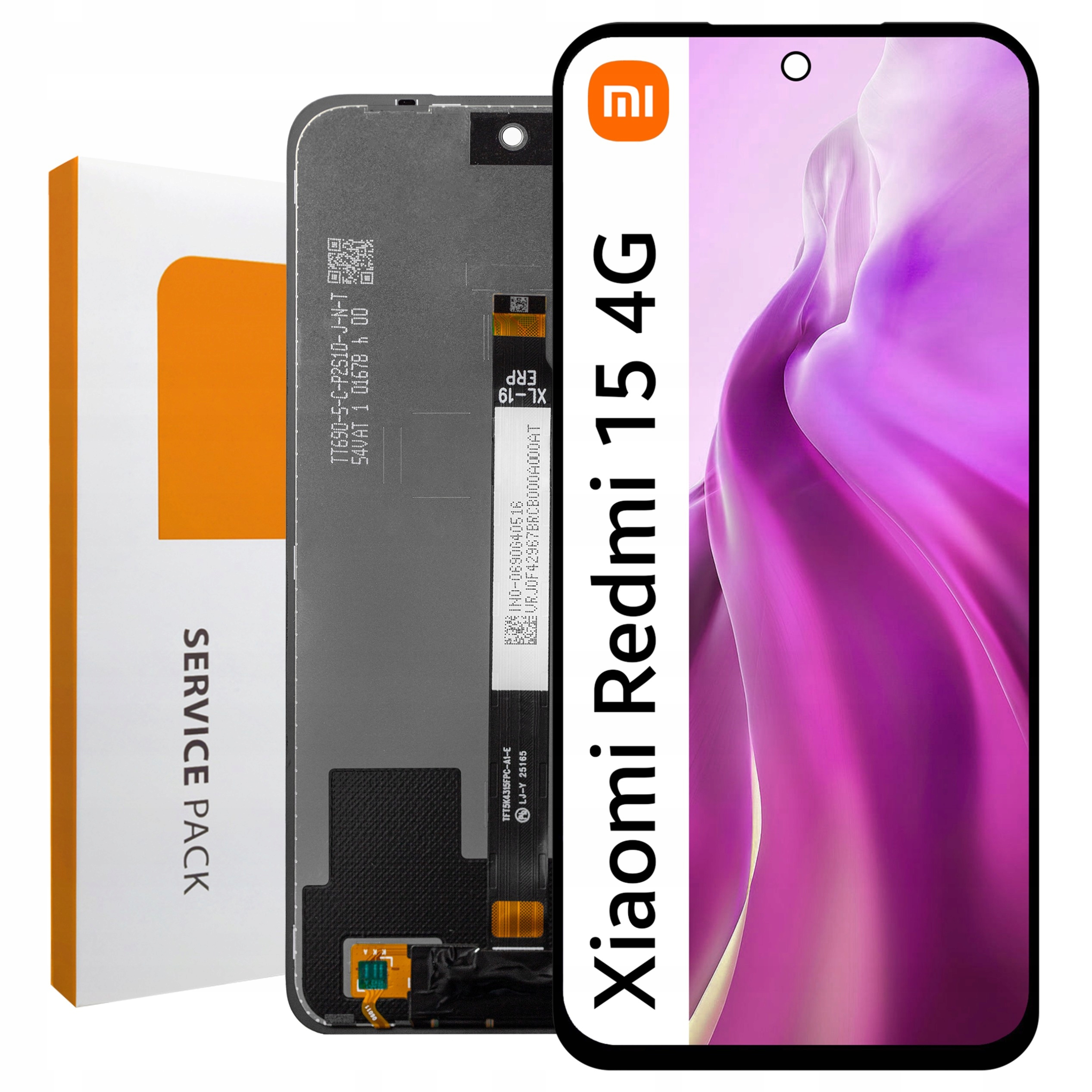 LCD pre Redmi 15 4G Service Pack Matrica Originál Zila