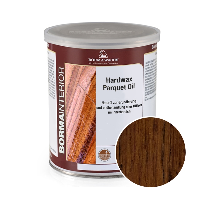 Tvrdý Vosk Olejový Borma Wachs Barva 59 Ořech Střední 1L