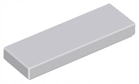 

Lego 63864 płytka tile 1x3 j. szary Lbg 10 szt N