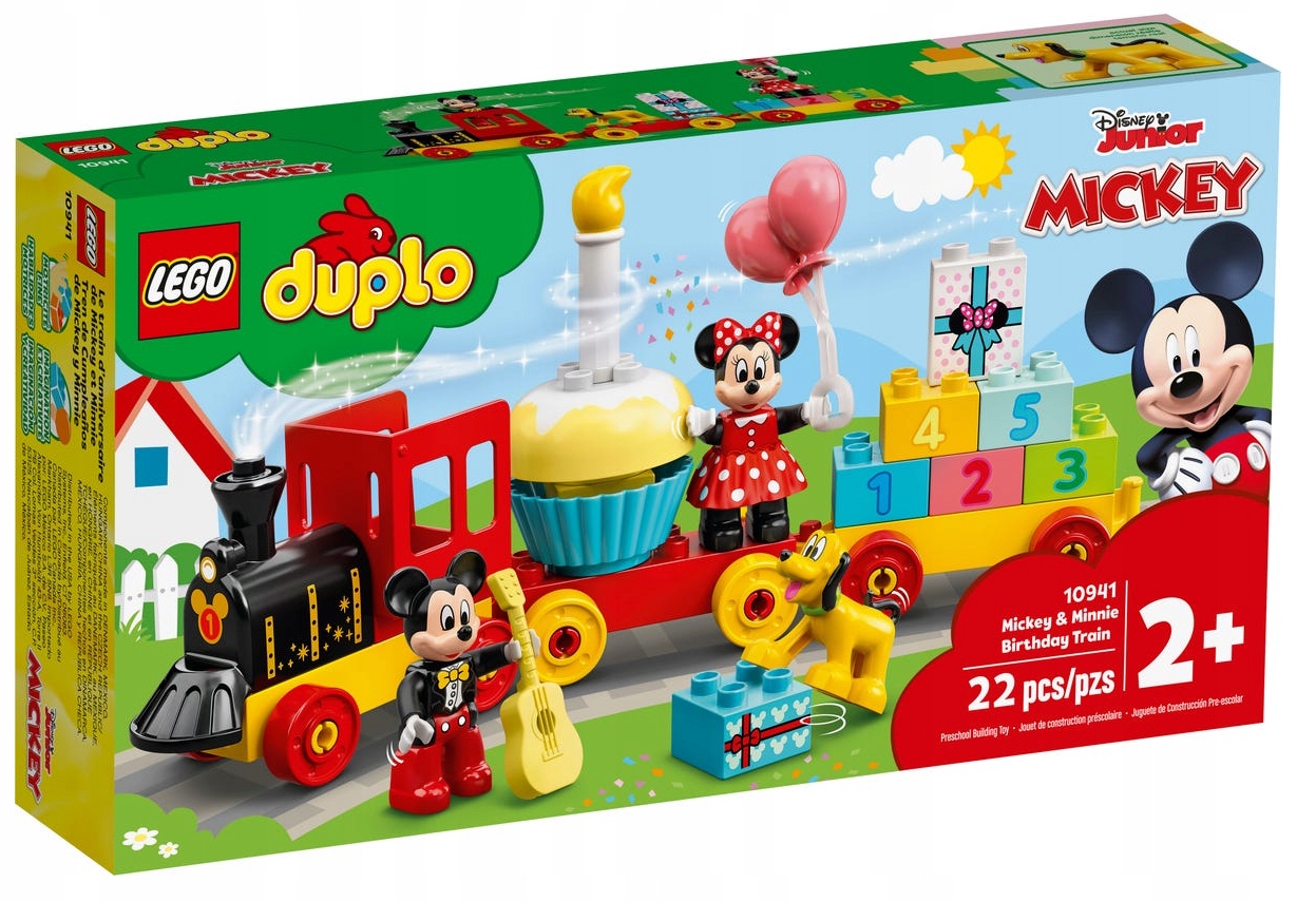 

Lego Urodzinowy Pociąg Myszek Miki I Minnie 10941