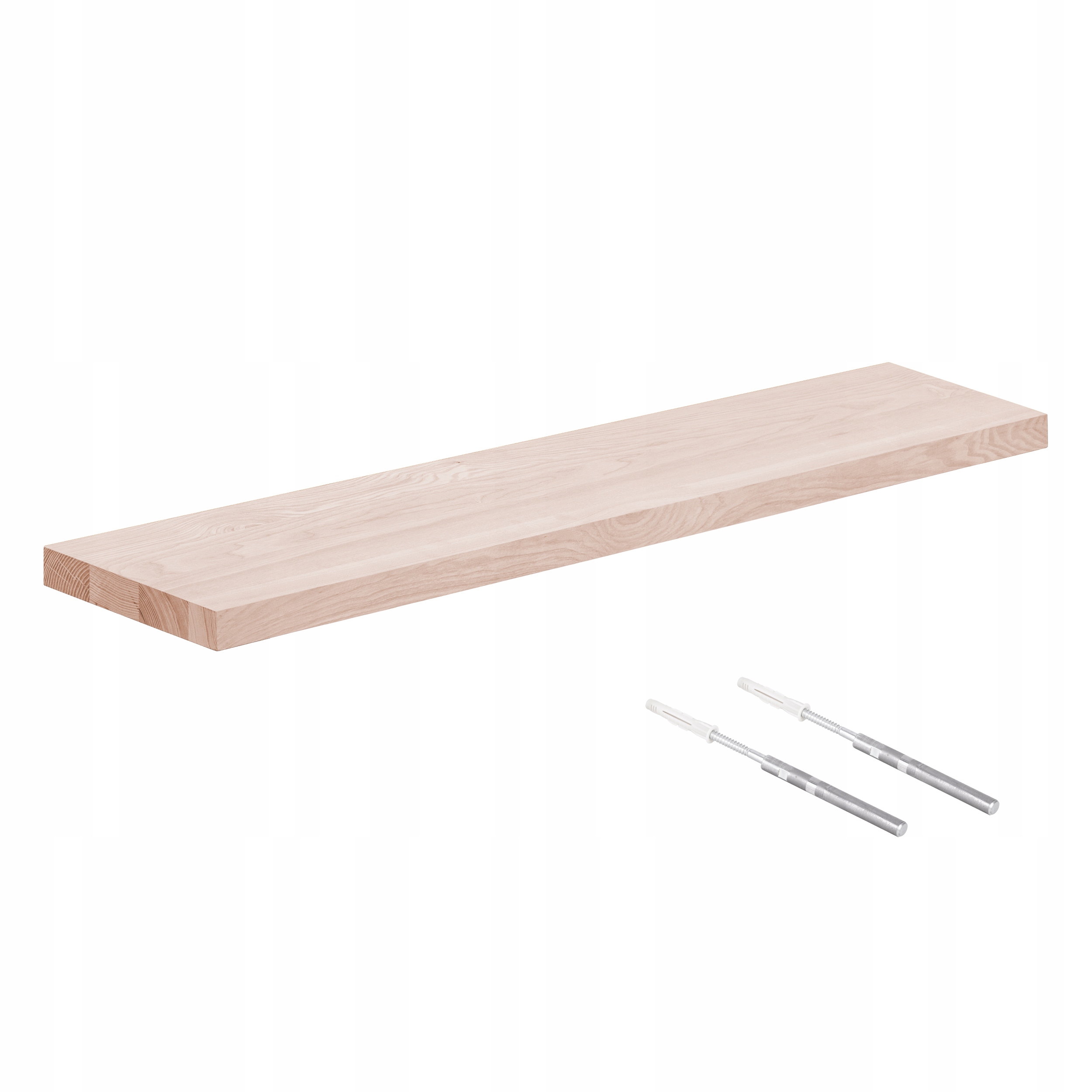 

Półka drewniana 50cm ukryte mocowanie ścienna loft