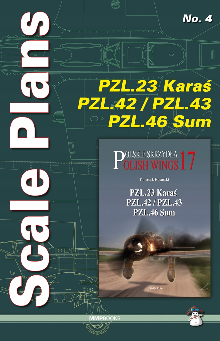 Scale Plans No. 4 - PZL.23 Karaś / PZL.42 / PZL.43