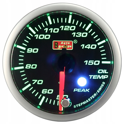 

Wskaznik Temp. Oleju Auto Gauge Sm Peak Green