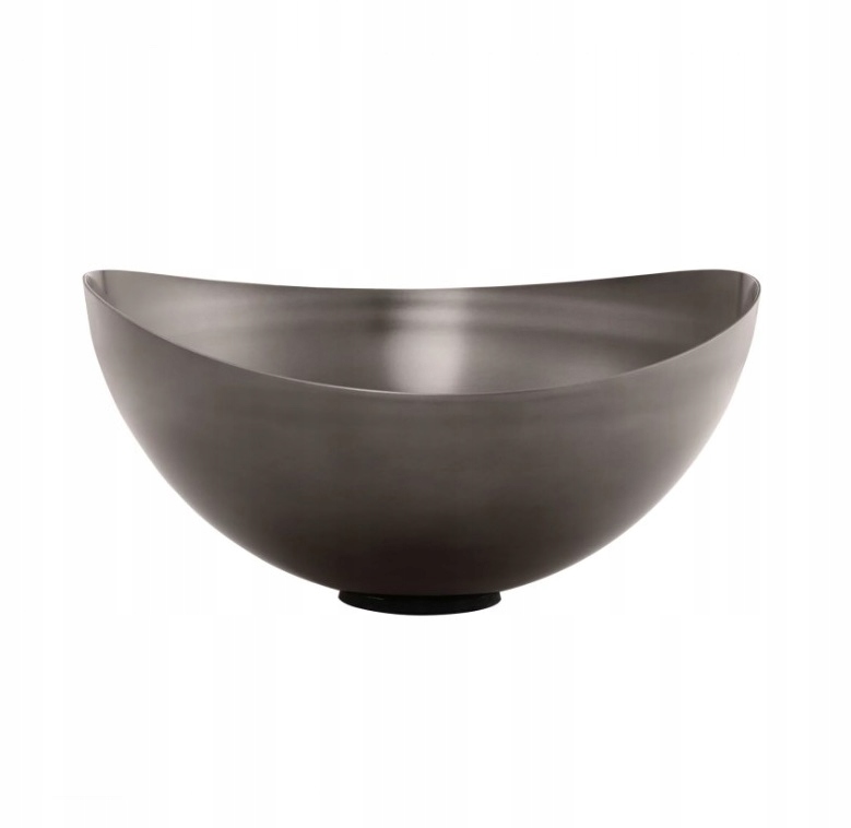 Blomus Ondea Oceľová dekoratívna misa M čierna