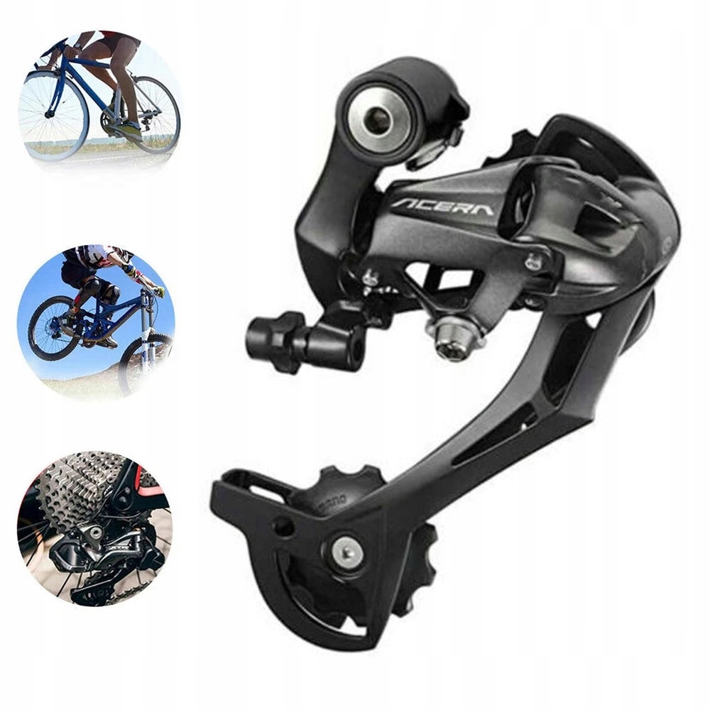 Przerzutka Rowerowa Tylna Do Mtb RD-M390 8/9rz Prędkości Uniwersalna