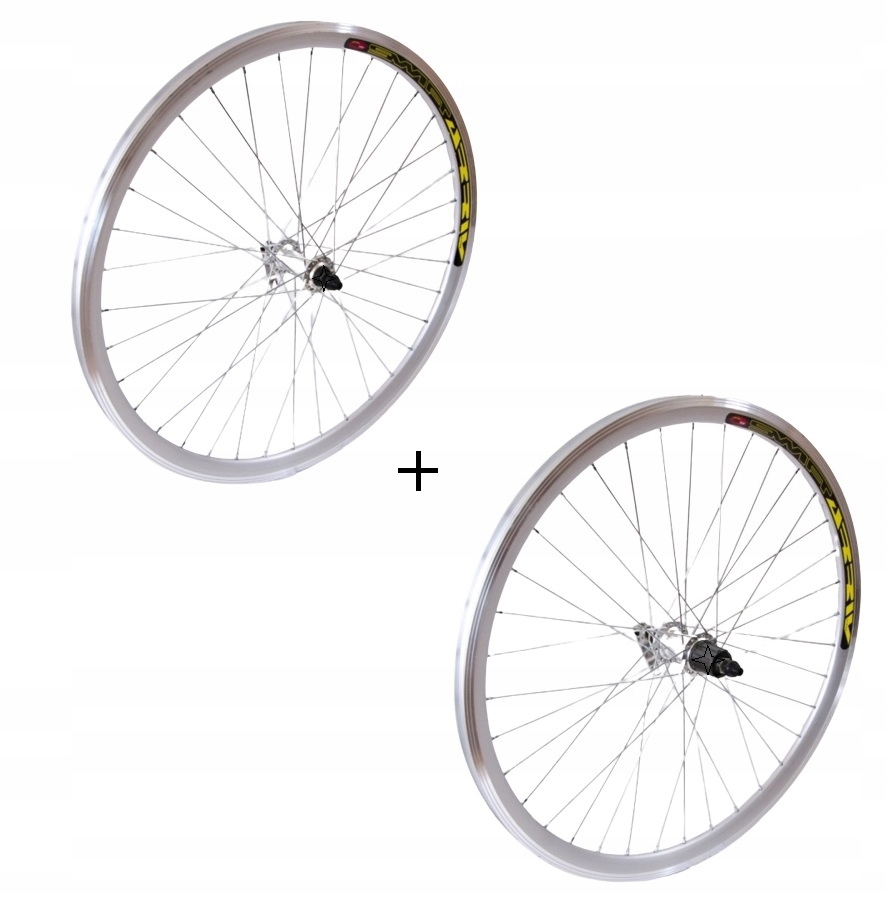 Komplet Kół 28 Przód Tył Alu Kaseta 8/9s Stożek