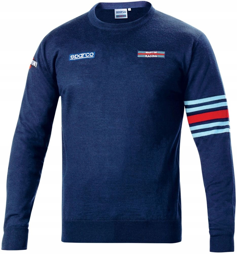 Bavlněný svetr Martini Racing tmavě modrý vel. S