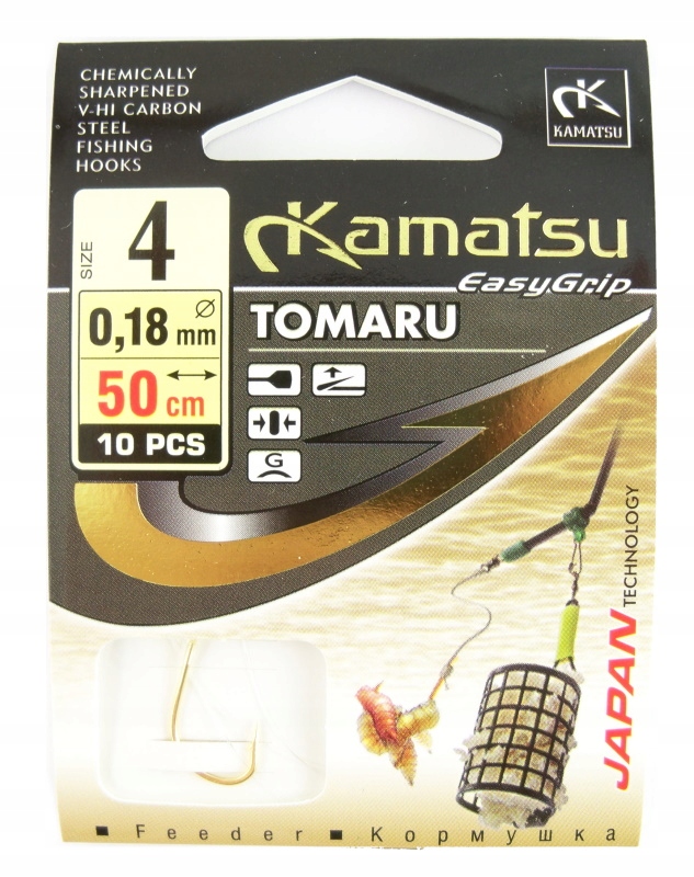 

Przypon Kamatsu Tomaru Koszyczek 50cm 0,18mm nr 4