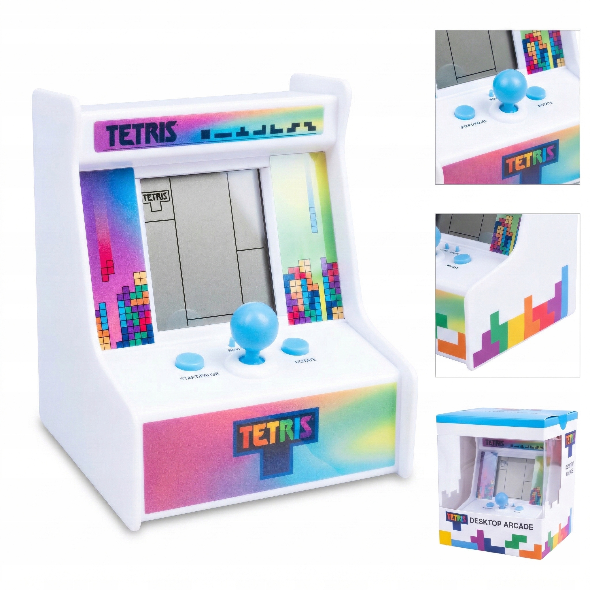 Tetris Retro arkádová konzola Mini automat na hraní stojící Dárek pro fanouška