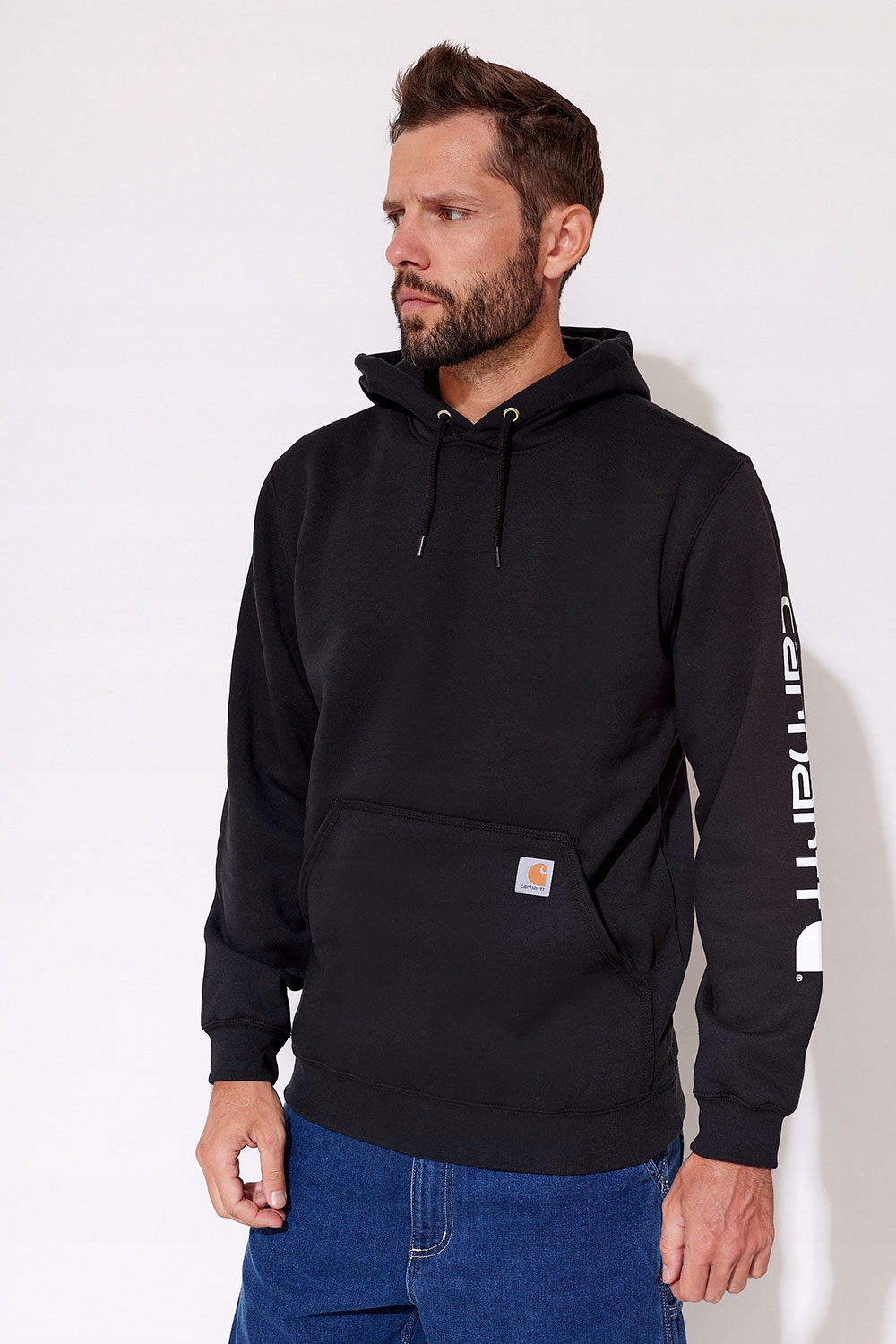 Mikina Carhartt Midweight s logem na rukávu