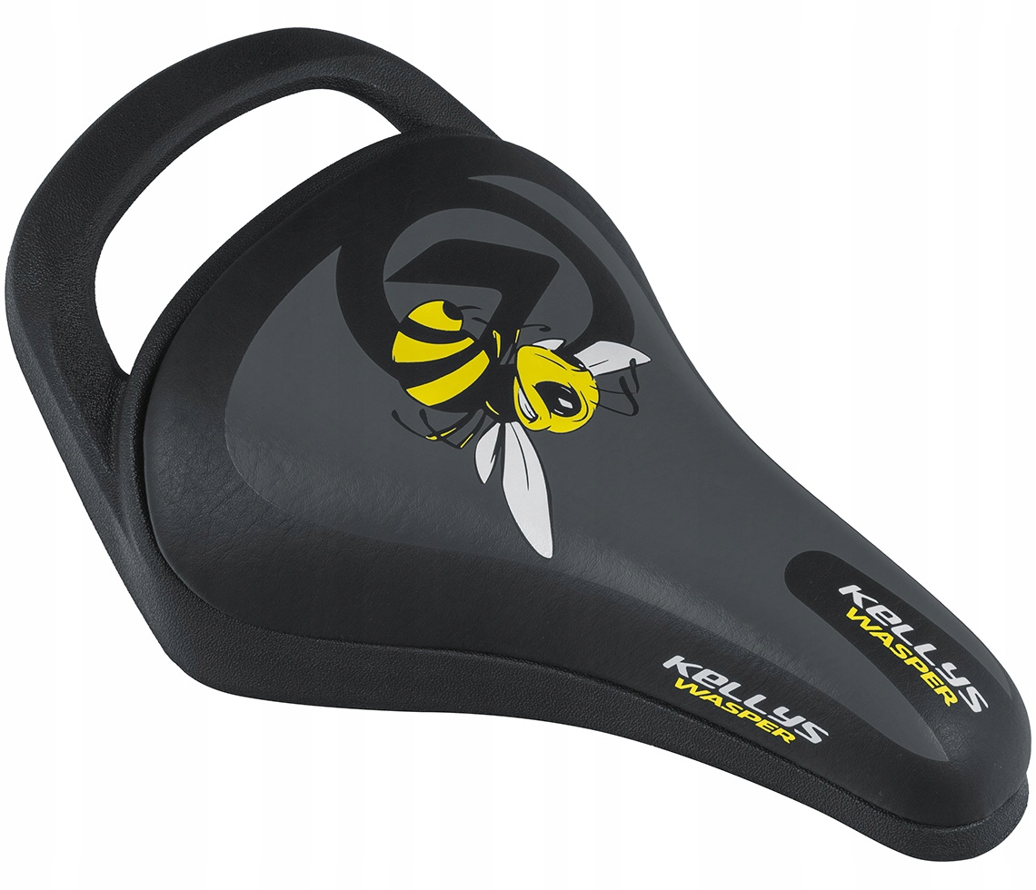 SIODEŁKO rowerowe dziecięce KELLYS WASPER czarne