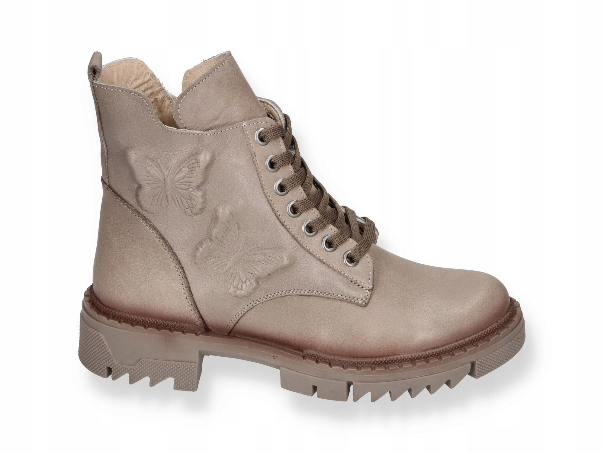 Dámské kotníkové boty Artiker 53C0683 taupe 37, Béžová