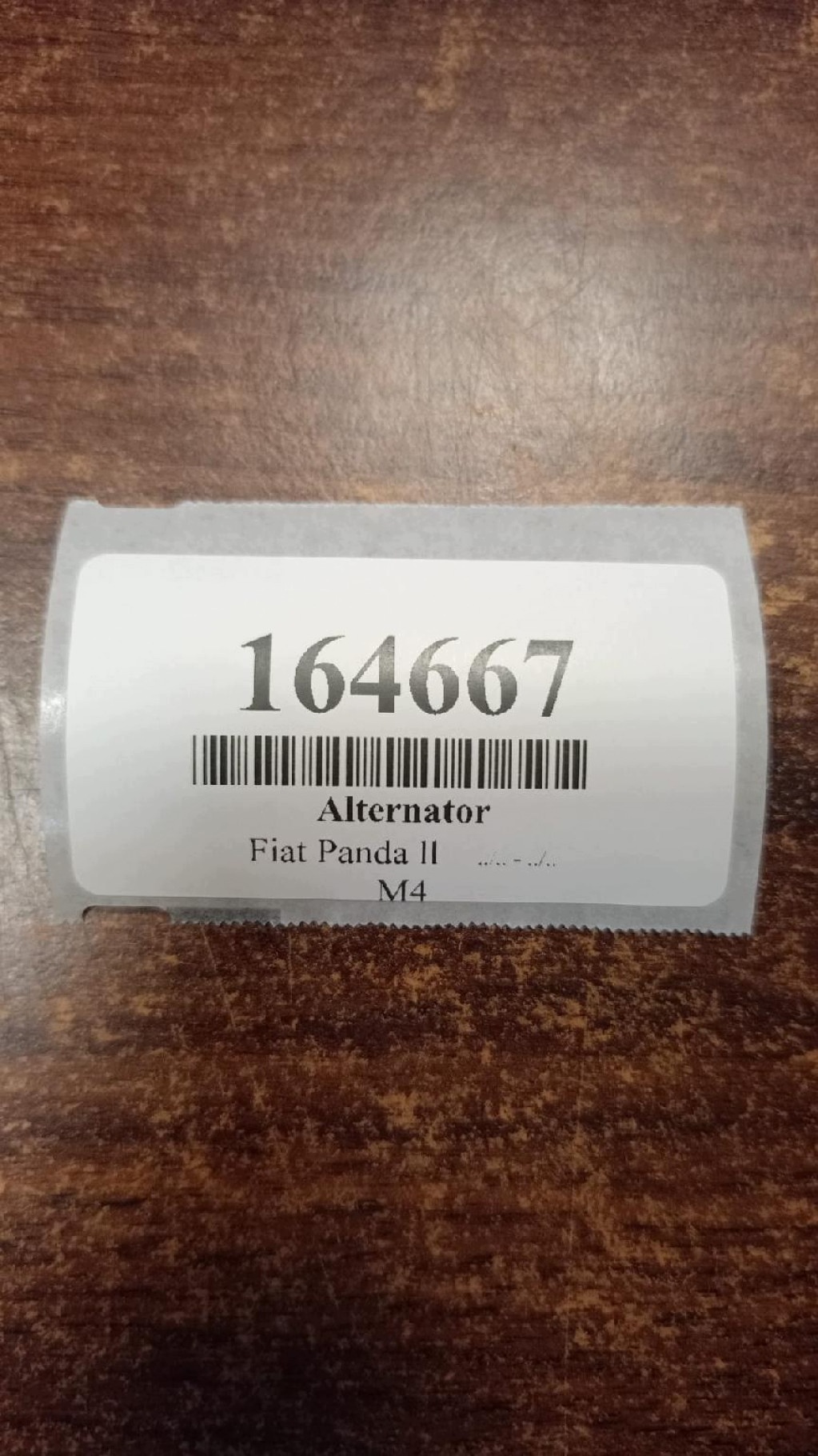 FIAT PANDA II 1.1 ALTERNATOR 46843093