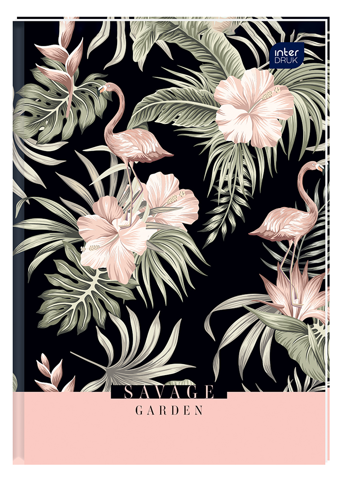 Brulion Interdruk A5 96 kartek kratka GIRLS