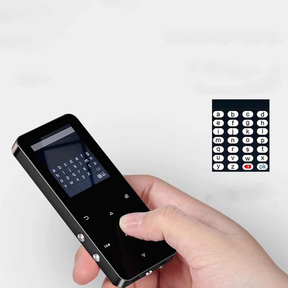 ODTWARZACZ MP4 MP3 16GB DOTYKOWY BLUETOOTH 5.0 HiFi + SŁUCHAWKI Rozdzielczość ekranu (px) 128x160