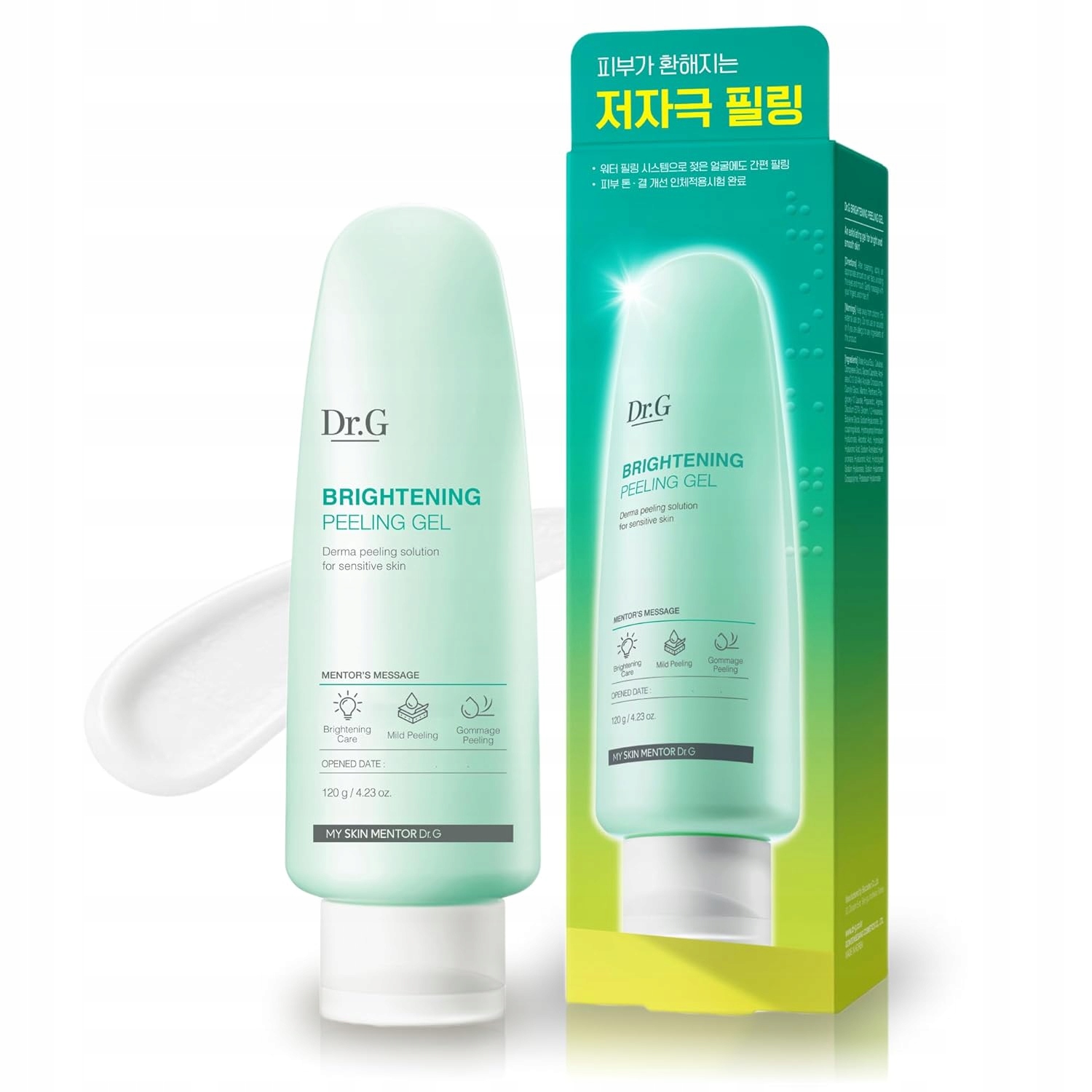 Doctor.G Brightening Peeling Gel 120 g – jemný peeling v gelu