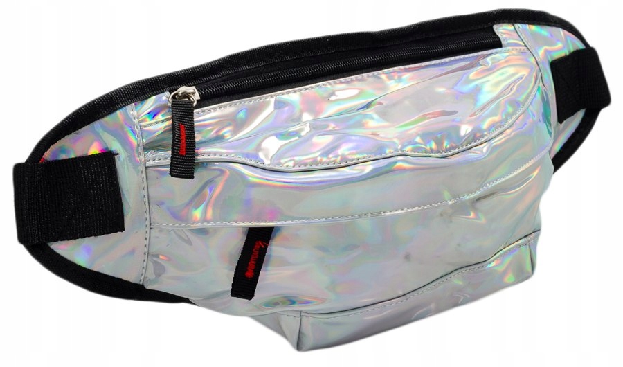 

Holograficzna saszetka na biodra, pasek, nerka