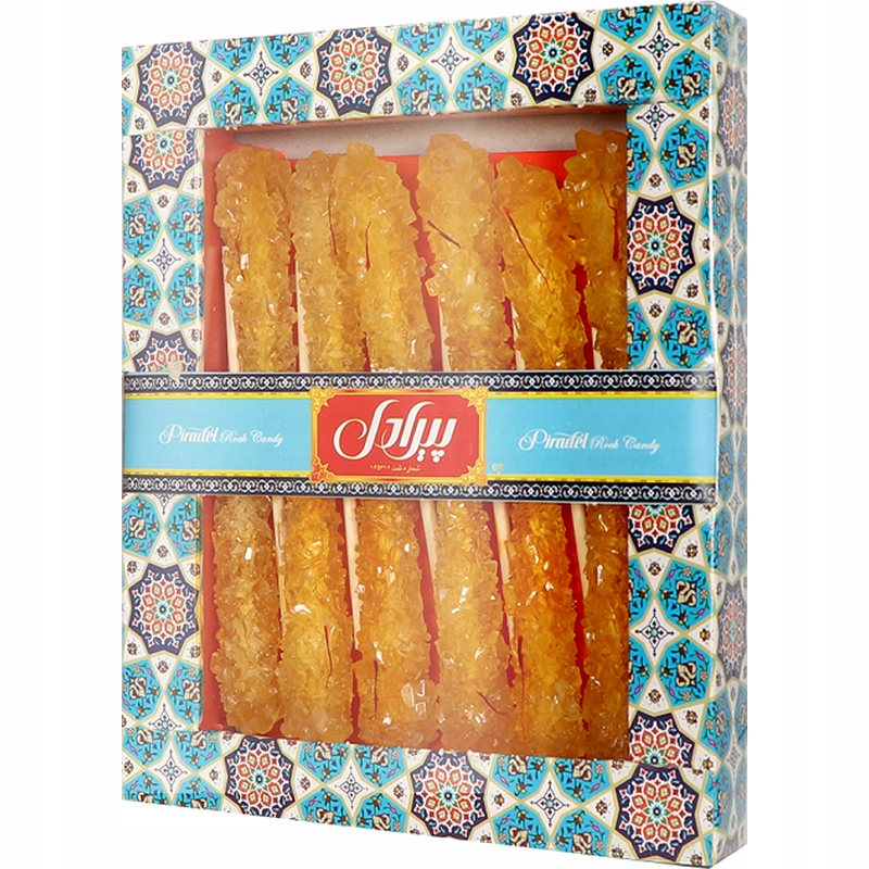 

Cukier Irański z Szafranem na patyku 180g Nabat