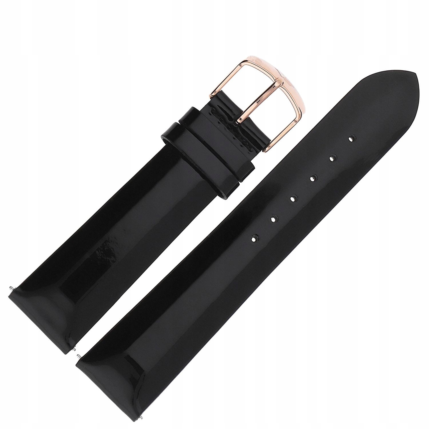 Pásek Undine Kůže (B568) černý hladký růžový