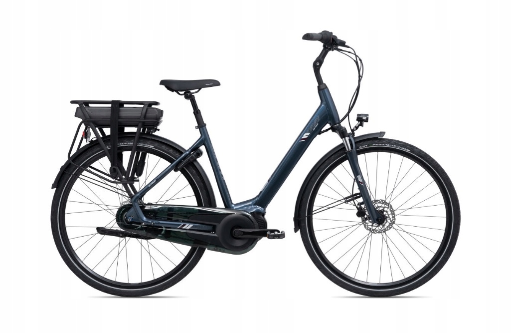 Rower elektryczny Giant Entour E+ niebieski 500Wh