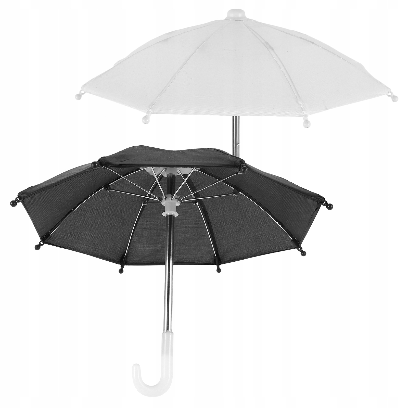 2 SZT. MINI PARASOLKI DO ZABAWY I DEKORACJI DOMKU