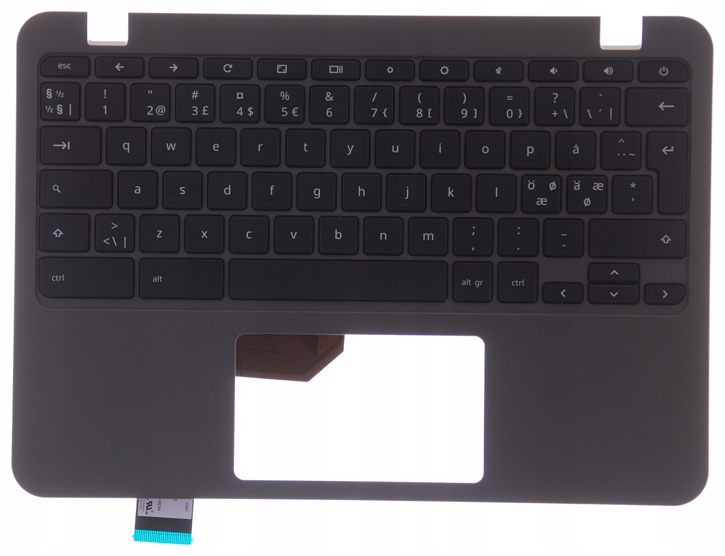 Palmrest s klávesnicí Acer Chromebook C731 Se No Dk A+