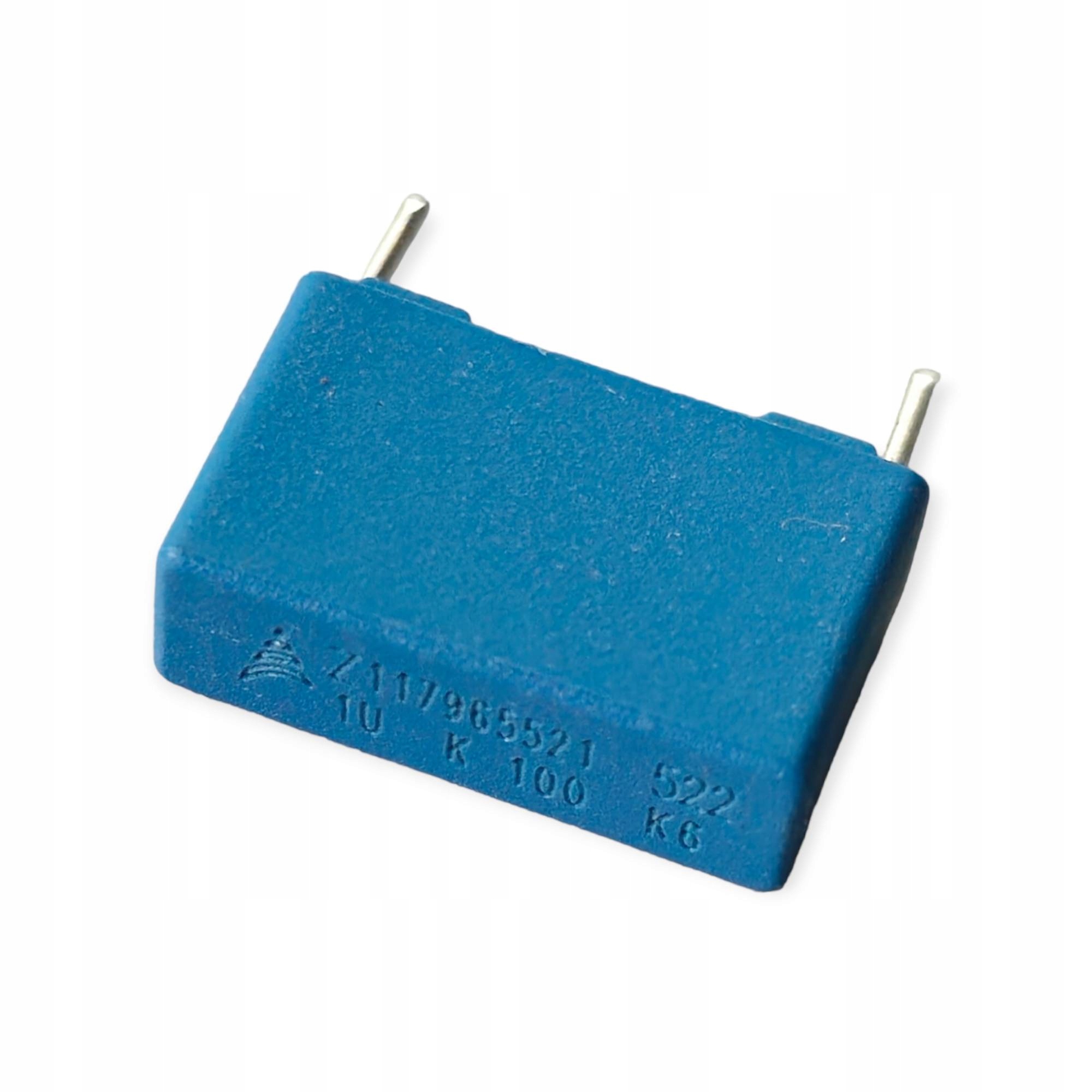 1uF 63VAC 100VDC KONDENSATOR POLIESTROWY R-15MM