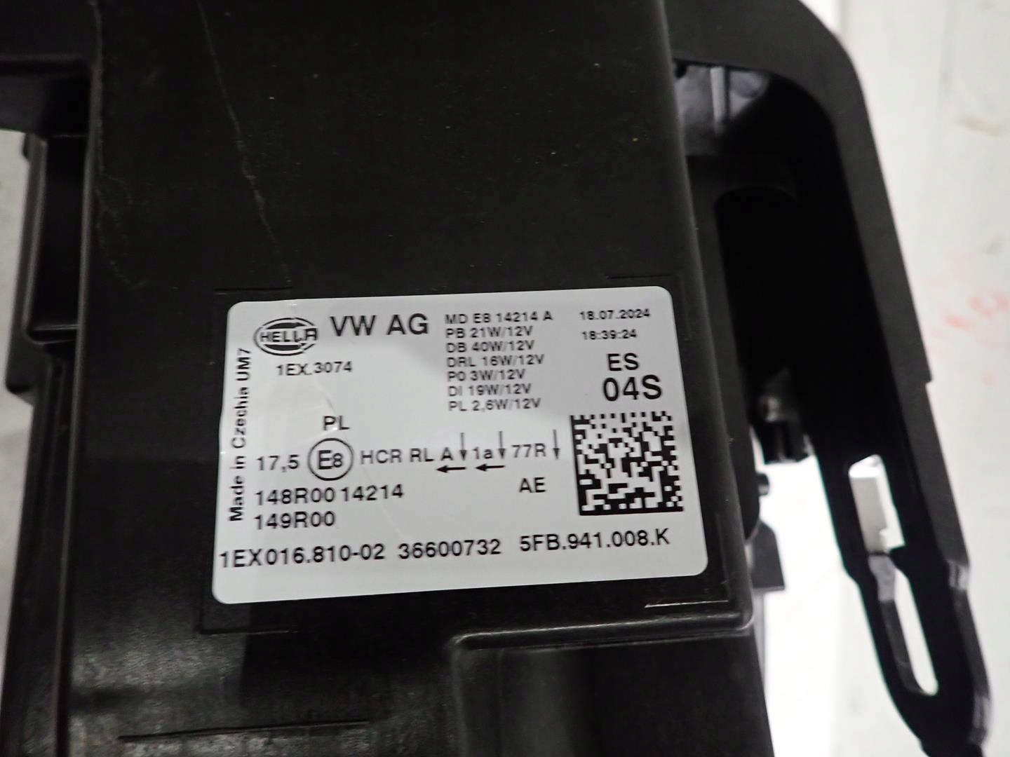 light front front right SEAT LEON IV LIFT 2024- FULL LED 5FB941008K