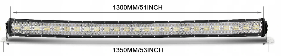 12v 24V - ДАЛЬНЯЯ РАБОЧАЯ ЛАМПА-LED BAR-130CM 1200W