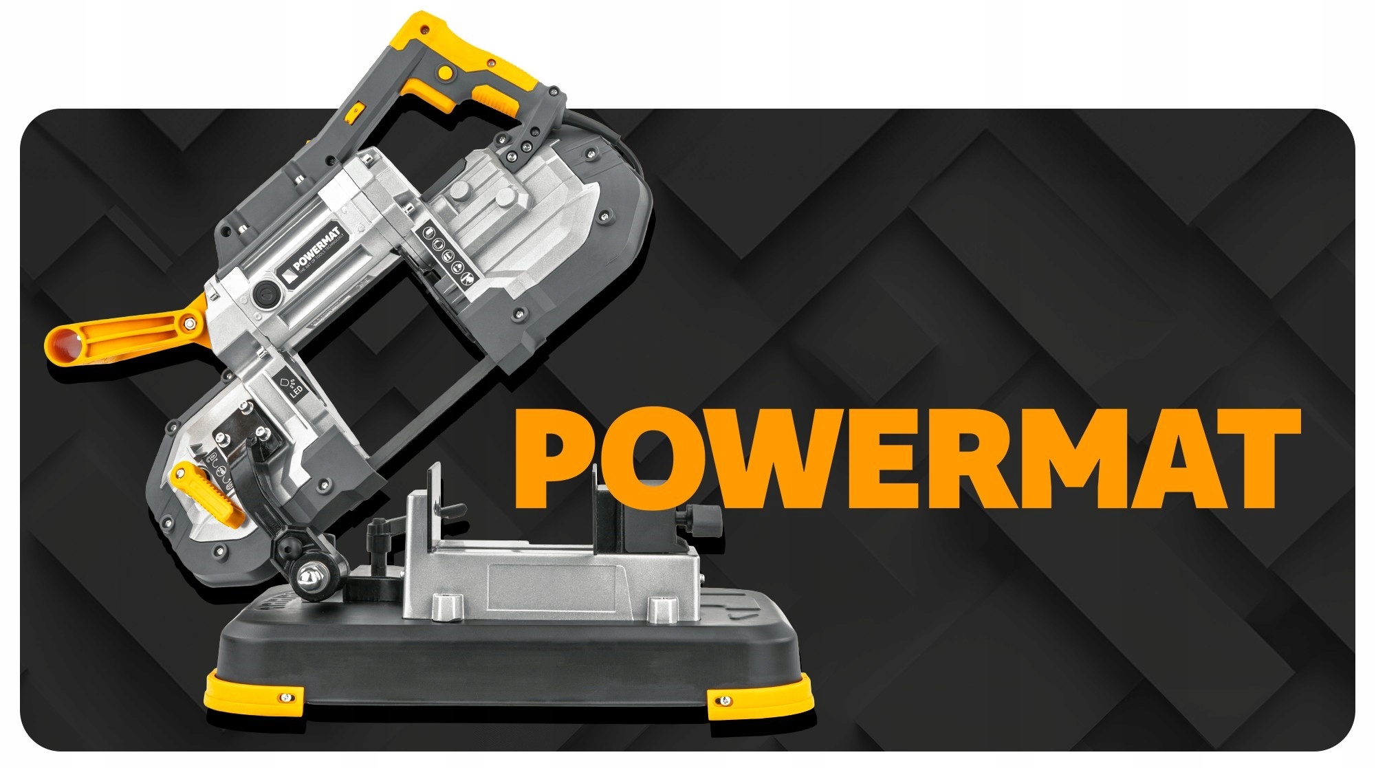 PIŁA TAŚMOWA DO METALU PCV Z PODSTAWĄ PRZECINARKA UKOŚNICA PRZENOŚNA 1200W Stan opakowania oryginalne