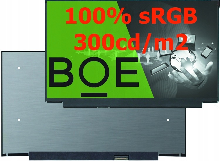 Nová Náhradná Matrica N140HCG-EQ1 14,0 Fhd Ips Matná 30PIN eDp