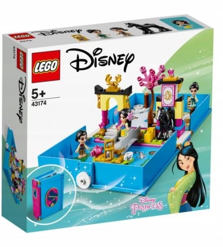 Lego Princess Książka z przygodami Mulan 43174