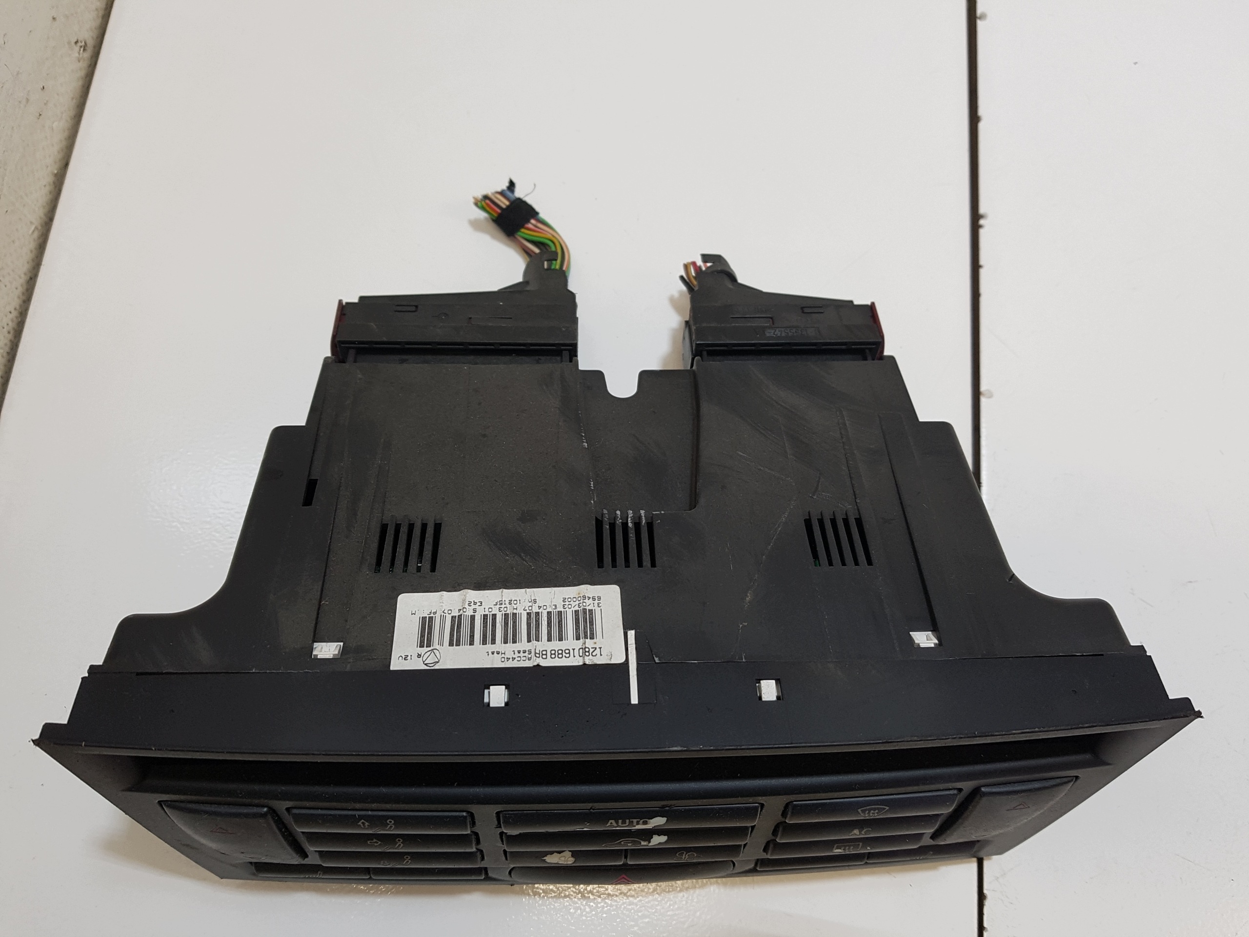control panel air conditioning devices SAAB 9-3 12801688BA 69460002