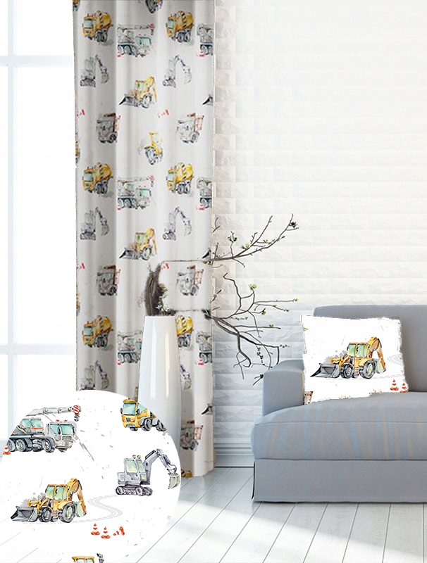 na míru Závěsy hotové oka , pásky, vozidla