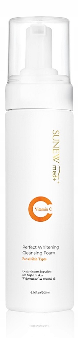 SunewMed+ Perfektní pěna na mytí obličeje a očí 200 Ml