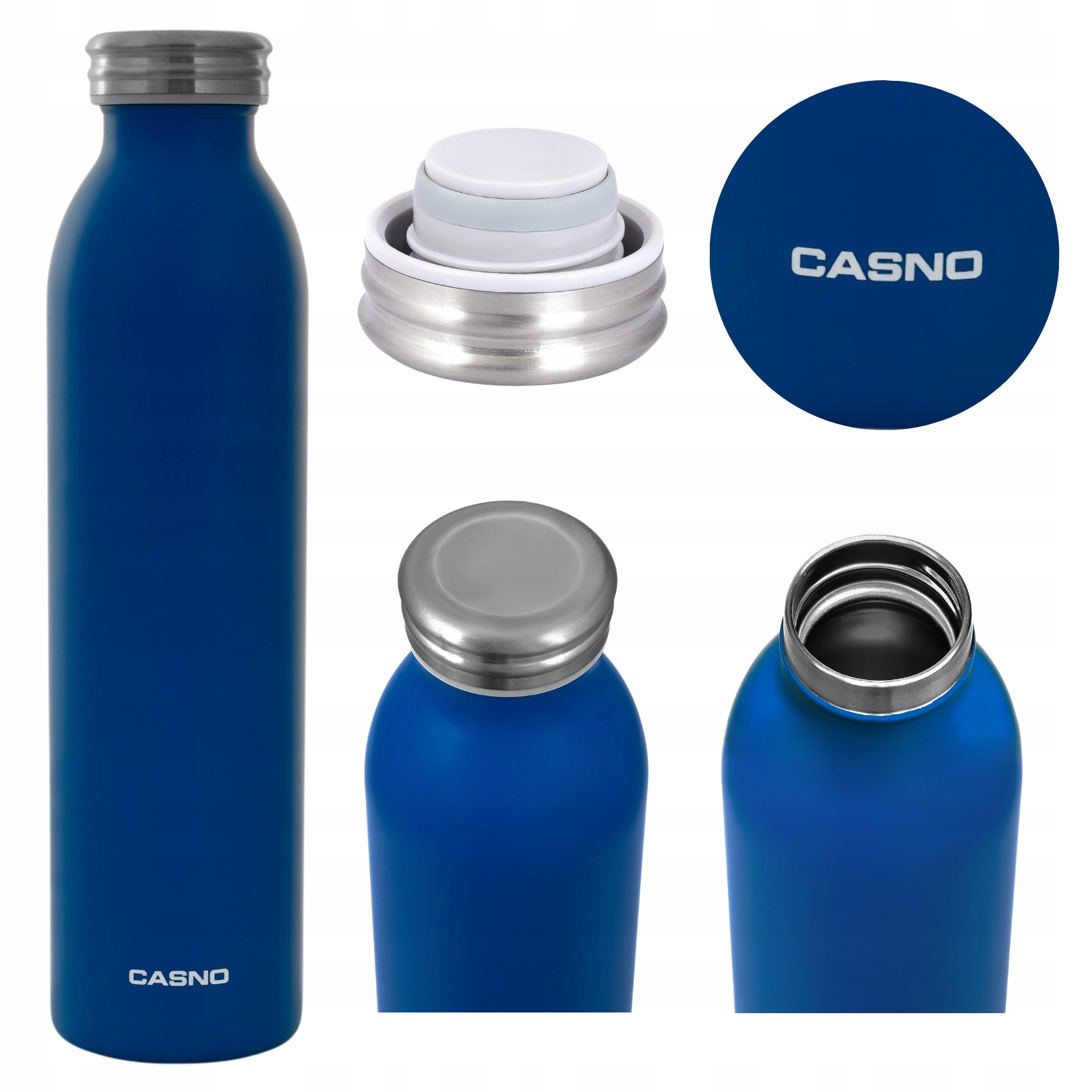 

Butelka termiczna turystyczna termos Casno 600 ml