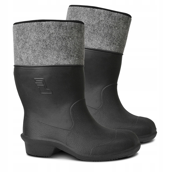 

Buty Gumowe Męskie Na Zimę Wytrzymale Tworzywo 42